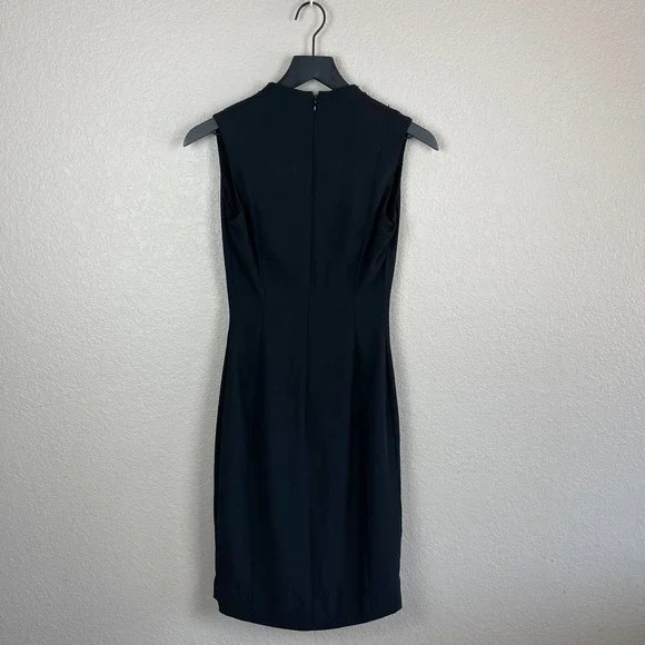 Vintage Jones Wear Black Dress Size 6 - Picture 7 of 8